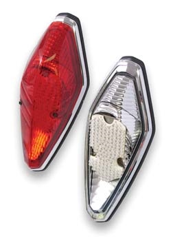 vtx 1300 1800 retro radiantz led light tail honda kit license plate xchoppers